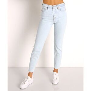 LEVIS Wedgie Icon Ankle Denim Zero Gravity Sz 25